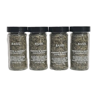 Morton & Bassett Basil 0.4 OZ Pack Of 4