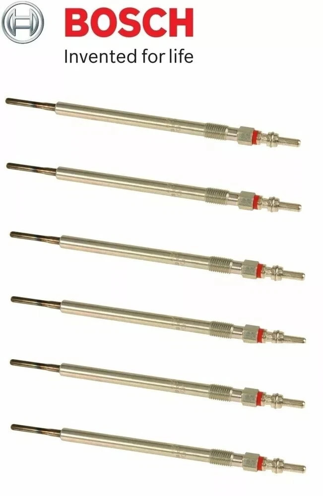 6-Pieces OEM BOSCH Diesel Glow Plug for Sprinter Mercedes-Benz 0250403008