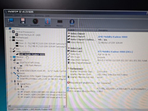 1400X1050! WINDOWS 98 DELL LATITUDE D600/PENTIUM M@1.40GHZ/1GB RAM/30GB HDD/AMD - Imagen 18 de 21