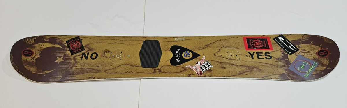 Vintage 1994 Burton Ouija Twin 58 Men's Snowboard 152cm Wood