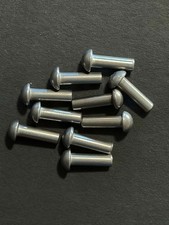 NEW 5 PR CALIFORNIA Cowboy Vaquero STEEL SPUR ROWEL RIVETS