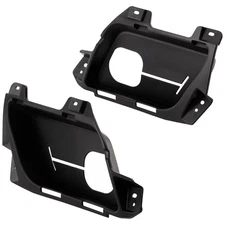 Tow Eye Covers Fog light Lower bumper grill Set of 2 Left & Right for Jeep Pair