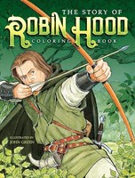 John Green - Story Of Robin Hood Coloring Book - Paperback - H245Z
