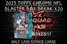 JACKSONVILLE JAGUARS 2025 TOPPS CHROME FOOTBALL BLASTER BOX BREAK X20 BREAK #2