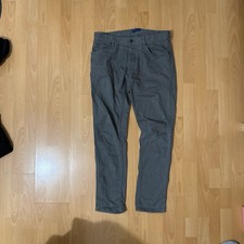 Zara Men's Light Grey Trousers Size 42