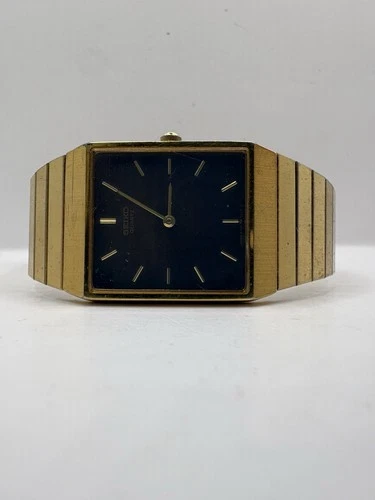 Vintage Men’s Seiko Gold Tone Watch 5Y00-5020 Working!