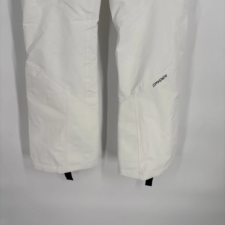 Pantalones de esquí Spyder Winner para mujer 4 blancos esquí al aire libre snowboard invierno Foto 3 de 4