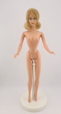 Vintage BARBIE Doll BLONDE TNT MARLO Flip 1968 Twist 'n Turn 3 Click Knees Both
