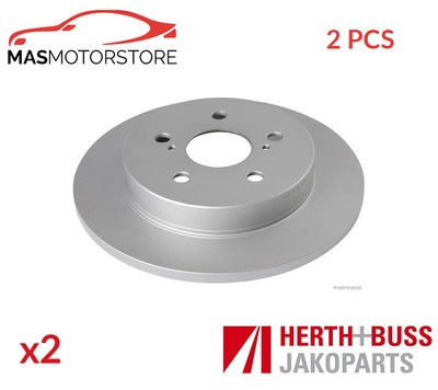 BREMSSCHEIBEN SATZ PAAR HINTEN HERTH+BUSS JAKOPARTS J3312084 2PCS H NEU