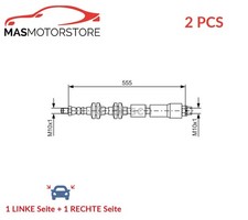 BREMSSCHLAUCH BREMSLEITUNG PAAR VORNE BOSCH 1 987 481 569 2PCS A FÜR BMW X1,E84