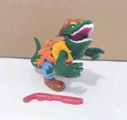 Vintage 1989 - LEATHERHEAD - TMNT - Teenage Mutant Ninja Turtles Figure Playmate