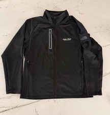 The North Face Men's Size XL Apex Soft Shell Black Jacket Fleece Lined Marketing