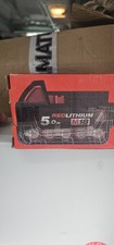 Milwaukee M18B5 5.0Ah Red Lithium-Ion Battery Genuine