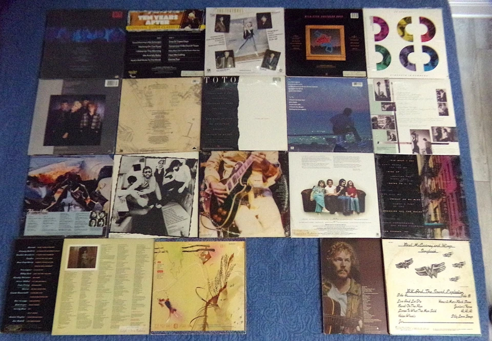 20 Vintage 1980s-70s Vinyl LP Record Albums LOT Soft & Pop Rock / Tested - Imagem 2 de 4
