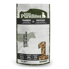 PureBites Freeze Dried Beef Liver Dog Treats 3oz Natural High Protein Snack
