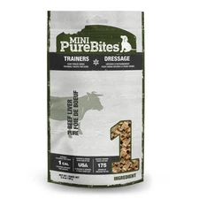 PureBites Freeze Dried Beef Liver Dog Treats 3oz Natural High Protein Snack