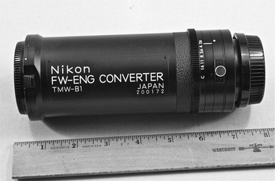 Nikon Converter TMW-B1 35mm Full-frame to   '' ENG Cameras, plus new Canon MS-510