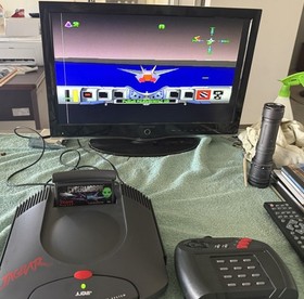 atari jaguar console boxed