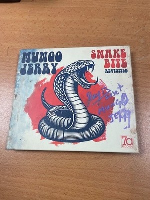 MUNGO JERRY- SNAKE BITE REVISITED-AUTOGRAPHED-CD- Our ref 2114