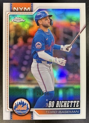 2026 Topps Chrome #109 White Refractor /30 Bo Bichette