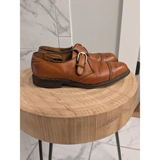 Allen Edmonds Hillsboro Monk Strap Dress Shoes Leather Mens Size 7 D