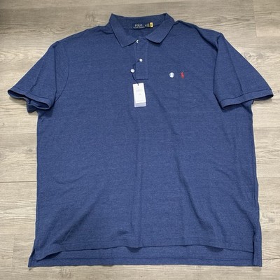 POLO RALPH LAUREN Shirt Mens 4XB Big PONY Horse NEW w/tags Cotton