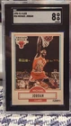 Fleer Michael Jordan 1990-91 #26 SGC 8 Chicago Bulls NBA Basketball Card