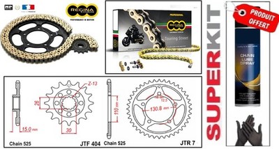 Super Kettensatz Regina 525 Ritzel 17 Krone 45 BMW S 1000 R ABS 2014-2020
