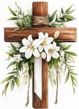 Xylogist Religious Cross Diamond Art Kits for Adults, Christ Jesus Cross Diamond