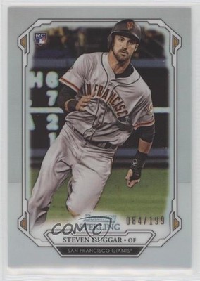 2019 Bowman Sterling Refractor 84/199 Steven Duggar #BSR-87 Rookie RC 0x8e
