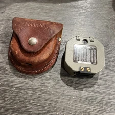 Brunton Pocket Transits Compass W Leather Case