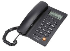Corded Caller ID Telephone with Speaker for Home and Office, Wired Landline Tel