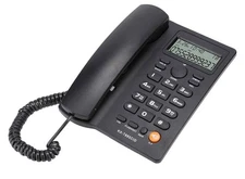 Corded Caller ID Telephone with Speaker for Home and Office,  Wired Landline Tel