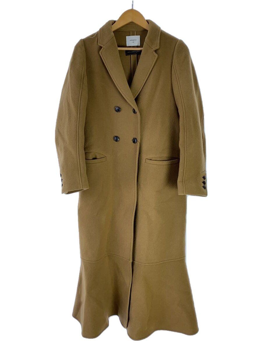 ALTRA B STONE OTHER 22AW SIRENA DOPPIOPETTO COA M LANA CAMMELLO TINTA UNITA