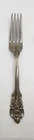 Wallace Grande Baroque Sterling Silver Salad Cake Forks 7 1/2" with Monogram