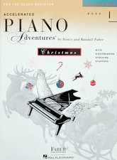 Accelerated Piano Adventures - Christmas Book 1 - For the Older Beginner