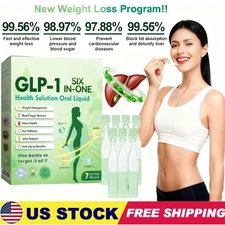 GLP-1 SIX-in-ONE Health Solution Oral Liquid, Advanced Body Care Liquids Drop US