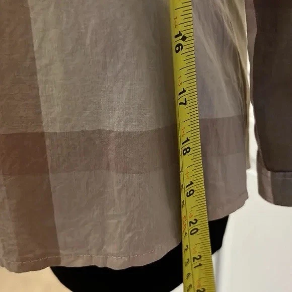 博柏利 Brit 100% 棉纽扣衬衫 L 码-正品 — 第 3/4 张图片