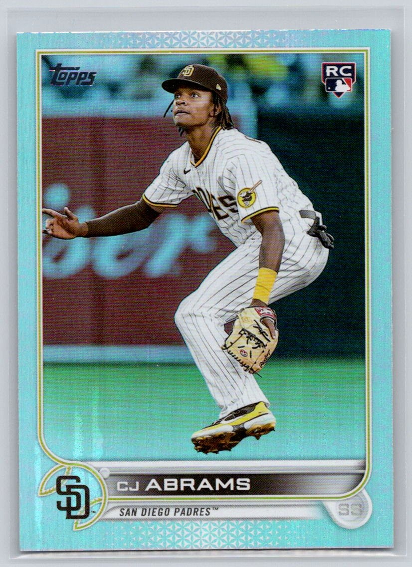 CJ Abrams Rookie - 2022 Topps Update Rainbow Foil #US34 - San Diego Padres