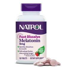 Natrol Melatonin 5Mg Dissolve Tablets Sleep Support Supplements For Adults