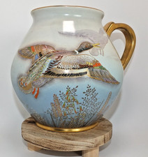 Vintage Carlton Ware Large Gilt Wild Duck Vase  17cm