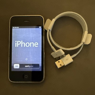 Apple iPhone 3GS 16GB A1303 Black 2009 Original iPhone RESTORED FACTORY SETTINGS