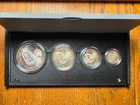 1985 Engelhard Silver Prospectors 1 Oz, 1/2 Oz, 1/4 Oz & 1/10 Oz Rainbow Toned