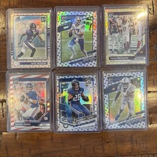 Optic SP Lot Josh Allen,Jonathan Taylor,Terry McLaurin,Nate Wiggins,Daniel Jones