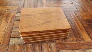 Vintage Karl Homberg Teak Coasters (Set of 5)