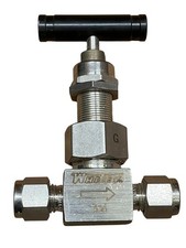 Whitey 6000PSI DISC STE3 Needle Valve SS-3NBS4-G