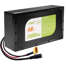 52V/48V 20Ah EBike Scooter Li-ion Battery With 30A BMS For 100W-1500W Motor