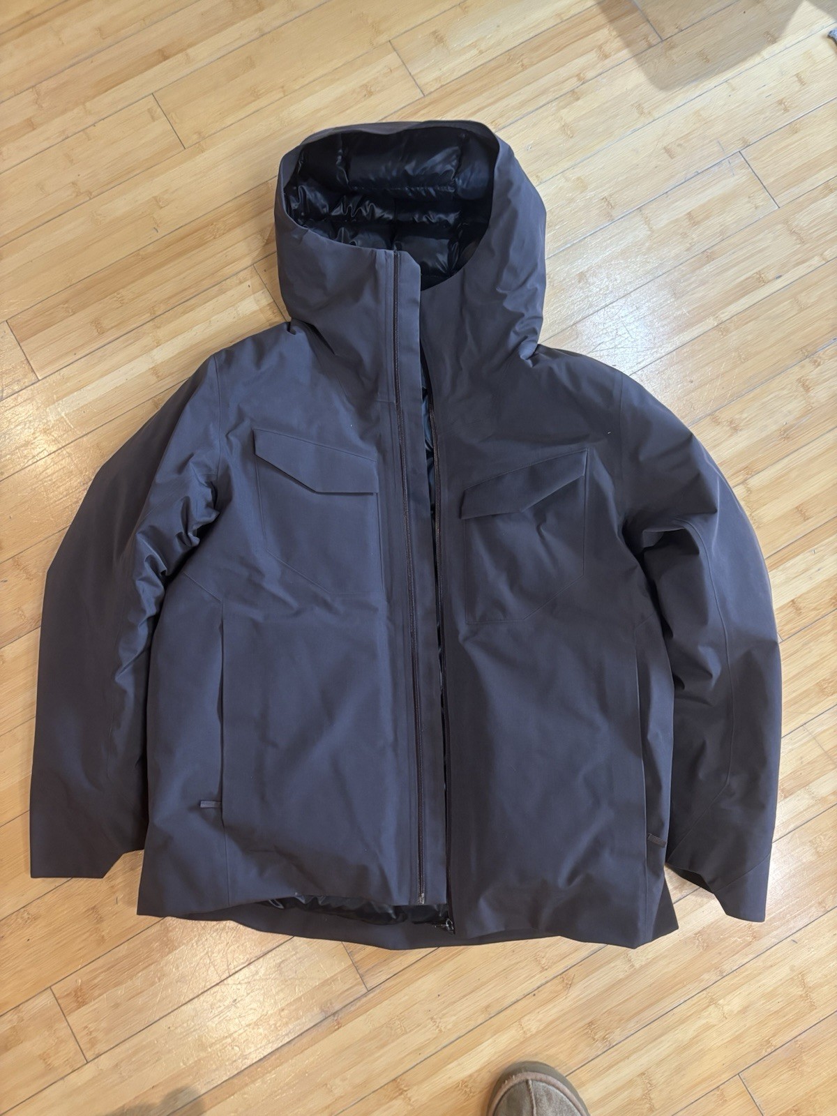 Arc’teryx VEILANCE NODE Down Jacket Brown Men’s L… - image 1