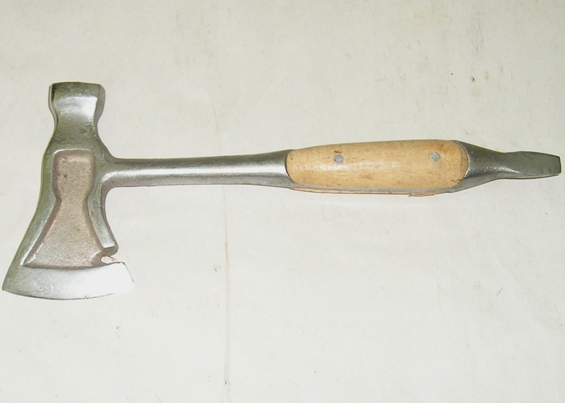 Vtge Small Hatchet / Hammer / Screwdriver - 9" Long - 9 Ounces - Wood Handles
