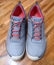ECCO Biom Natural Motion Train Gray Shoes Size 40 EU, Men's 6/6.5, Women's 9/9.5